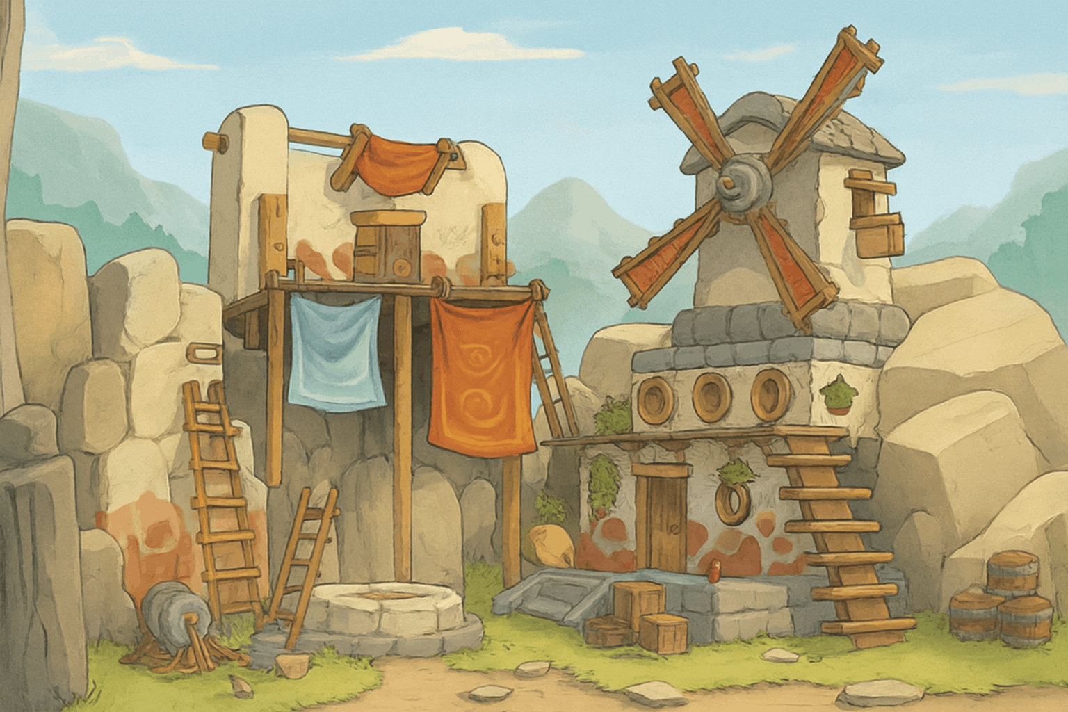 Example 2D Game Environment